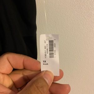 Black romper size 1X Old Navy